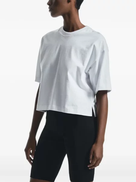 Decupat tricou Stel alb