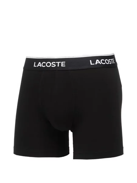 Boxeri Lacoste cu autograf negru