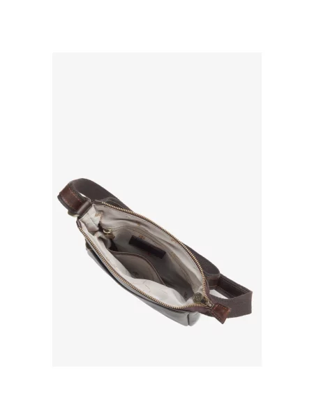 Лаковая сумка Estro коричневая