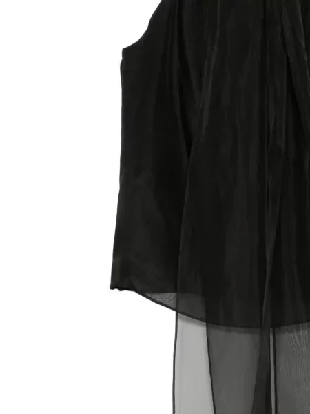 Top Isabel Sanchis cu gât halter negru