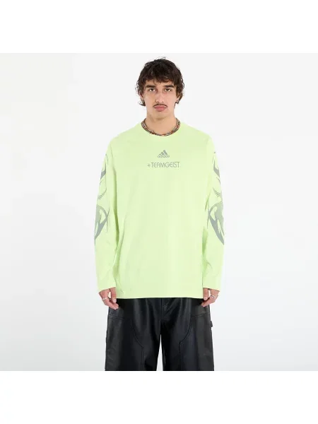 Μπλουζάκι adidas Adilenium Season 4 Teamgeist Graphic Long Sleeve T-Shirt Almost Lime L