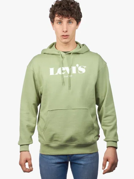 Hoodie Levi's® s kapuco zelena