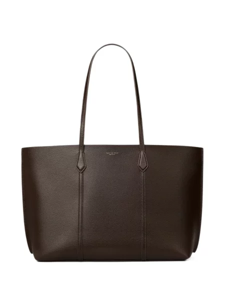 Geantă shopper Tory Burch maro