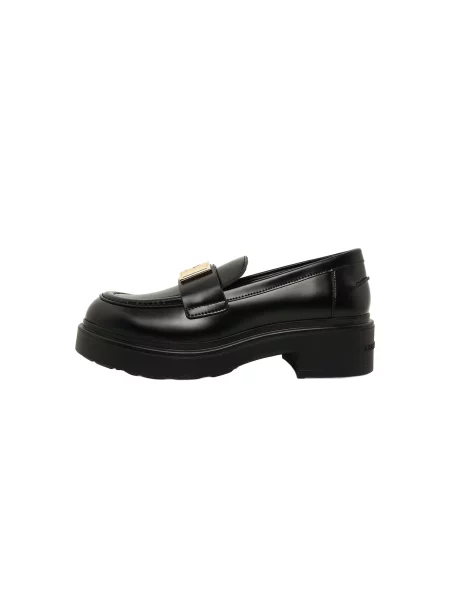 ARMANI EXCHANGE Papuci de casă negru