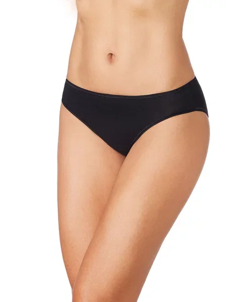 Zd ZERO DEFECTS Chiloți Delia mid waist Organic cotton' negru