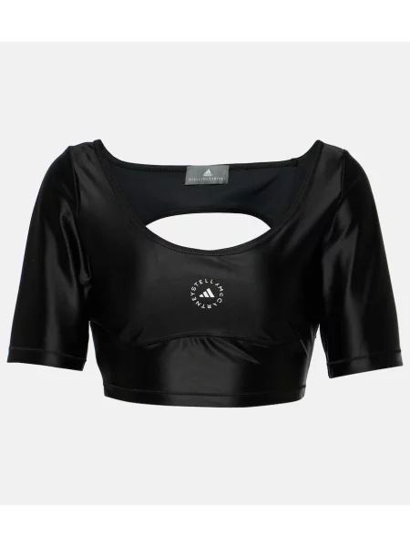 Cropp top Adidas By Stella Mccartney negru