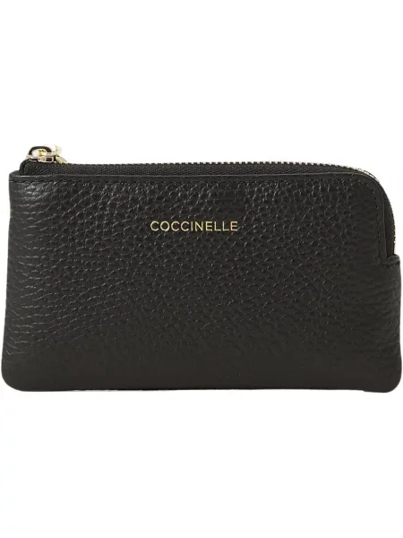 Portofel Coccinelle din piele negru
