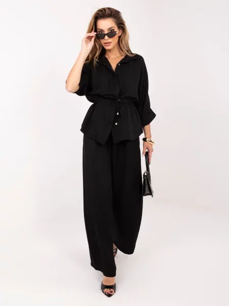 Cămașă Italy Moda negru
