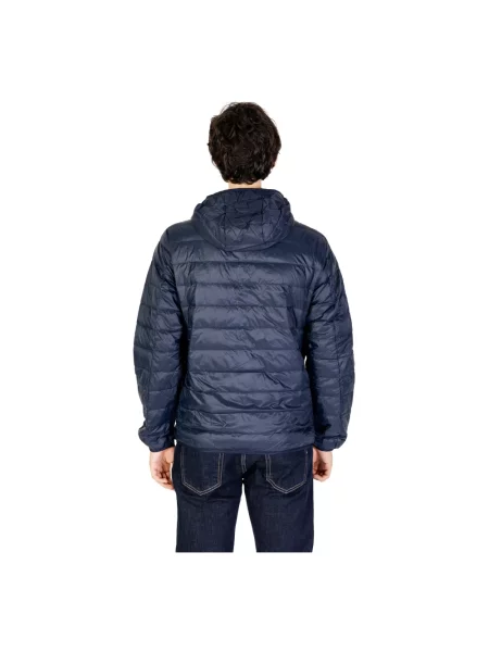 Emporio Armani Kurtki Mężczyzna Niebieski M Niebieska Kurtka Jesień/Zima Mężczyźni Emporio Armani Ea7 granatowa