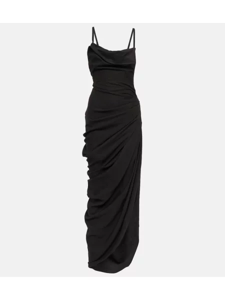 Rochie maxi Jacquemus de costum negru