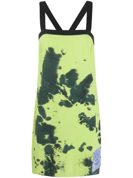 Rochie Mcq cu imagine de costum galben