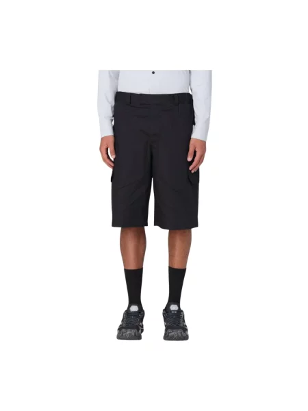 Szorty cargo Gr10k popelinowe czarne