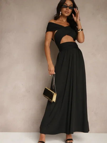 Rochie Lilovea neagră