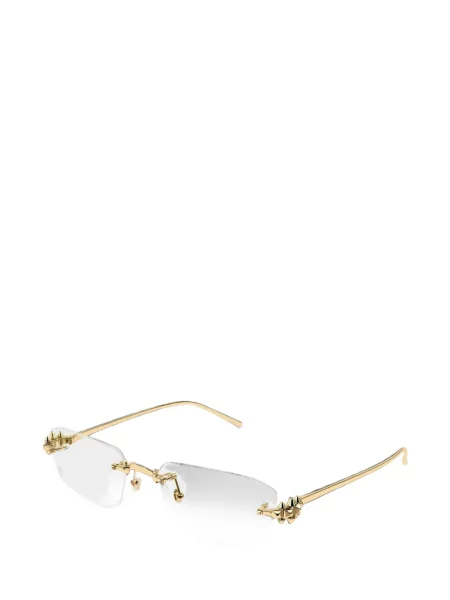 Ochelari de soare Cartier Eyewear cu imprimeu geometric