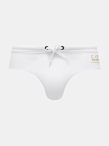 Плувни шорти Emporio Armani бяло