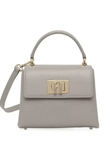 Geantă shopper Furla gri