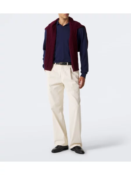 Tricou polo Rubinacci albastru