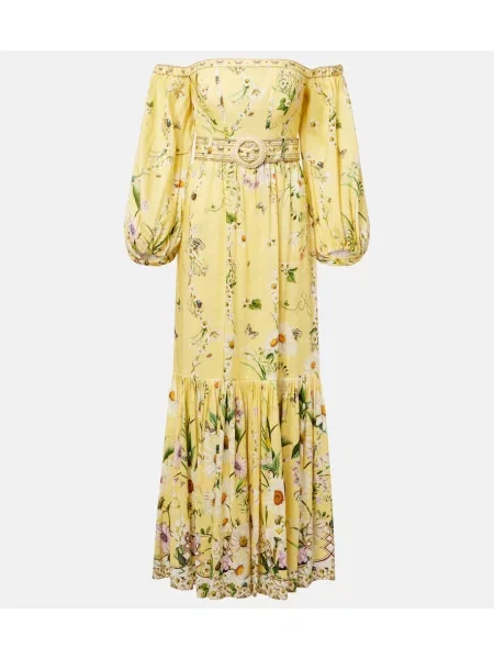 Rochie Camilla de in de costum galben
