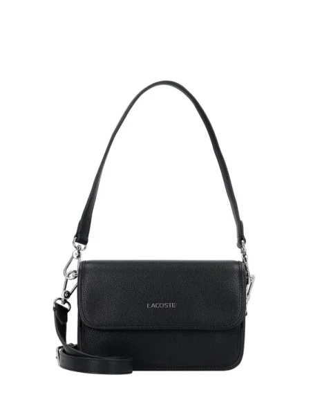 LACOSTE Válltáska Elegance' fekete