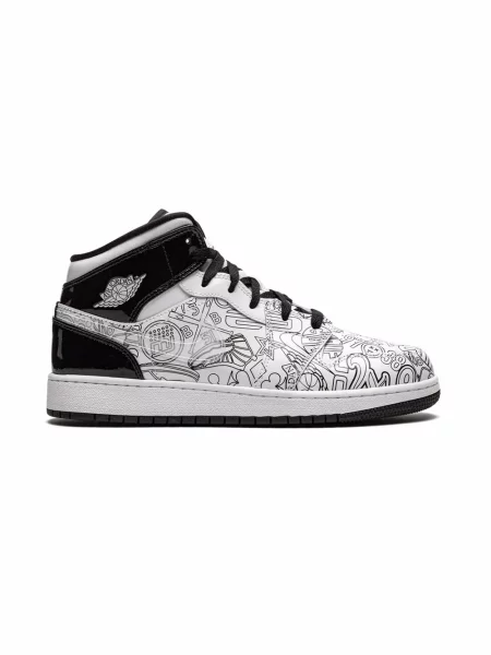 Sneakersy dziecięce Jordan Air Jordan 1 białe
