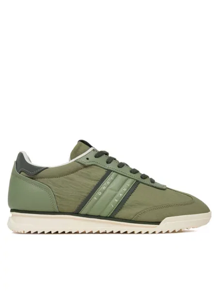 Sneakersy Tommy Jeans zielone