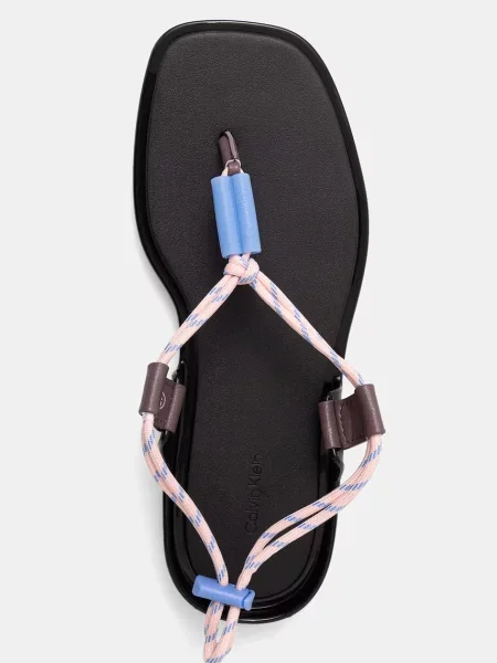 Calvin Klein Szandál Beach Sandal Rope Pu 2 Színes fekete