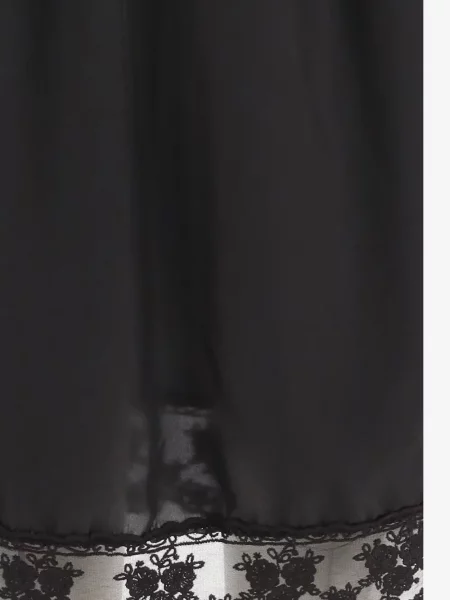 Fusta mini The Garment din dantelă negru
