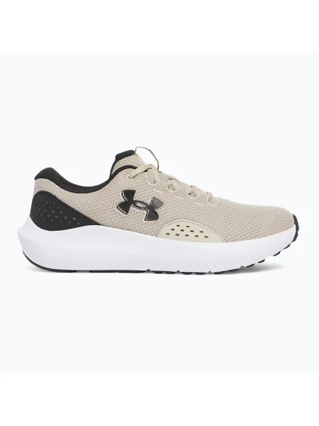 Мъжки обувки за бягане Under Armour Charged Surge 4 khaki base/summit white/castlerock бяло