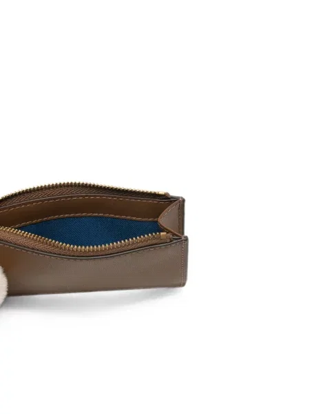 Portofel Pinko din piele maro