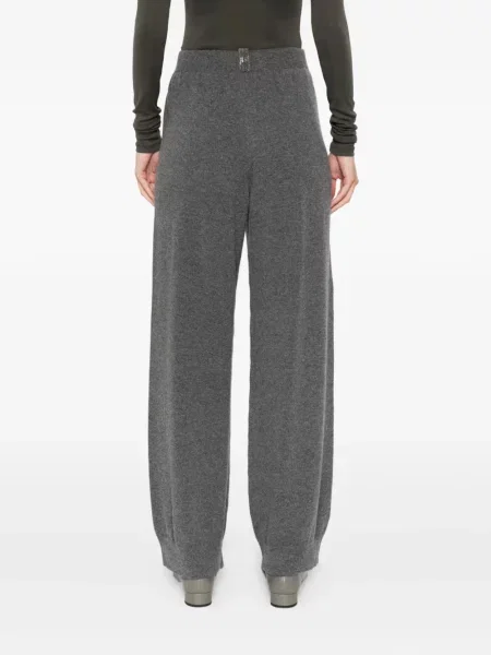 Pantaloni Fabiana Filippi tricotate gri