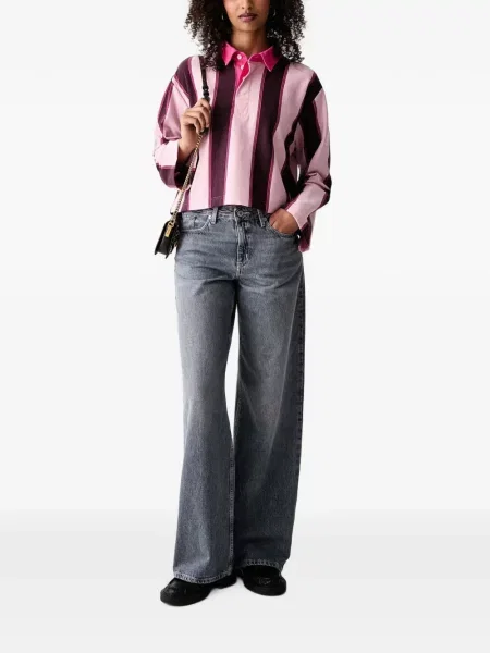 Tricou polo Vans roz