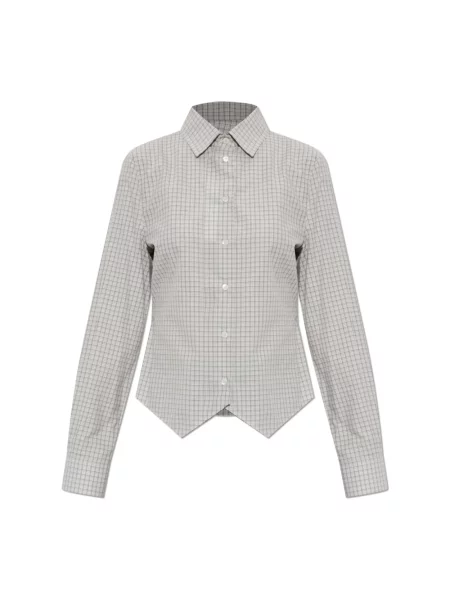 Koszula Maison Margiela w kratę szara