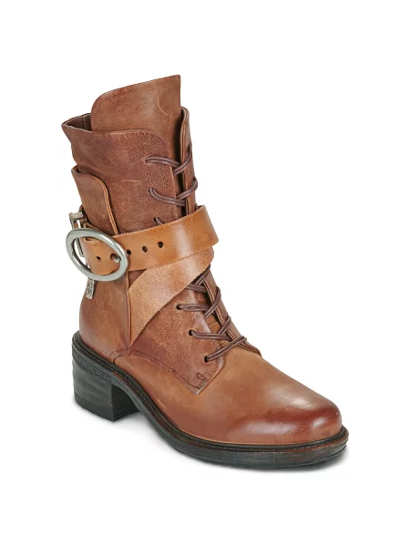 Pantofi Airstep / A.s.98 din dantelă maro