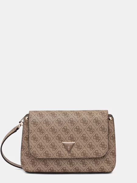 Чанта Guess MERIDIAN бежово