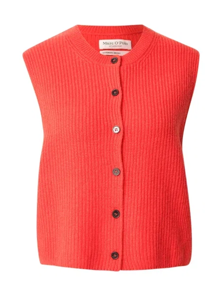 Marc O'Polo Vestă tricotată roșu
