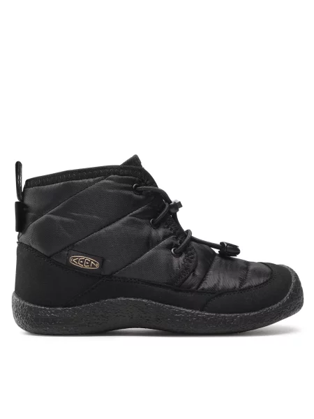 Детские дутики Keen черные