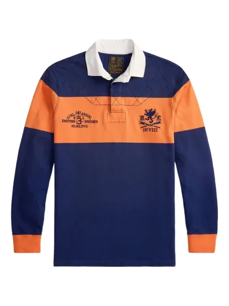 Chiloți Polo Ralph Lauren din țesătură twill cu autograf cu glugă albastru