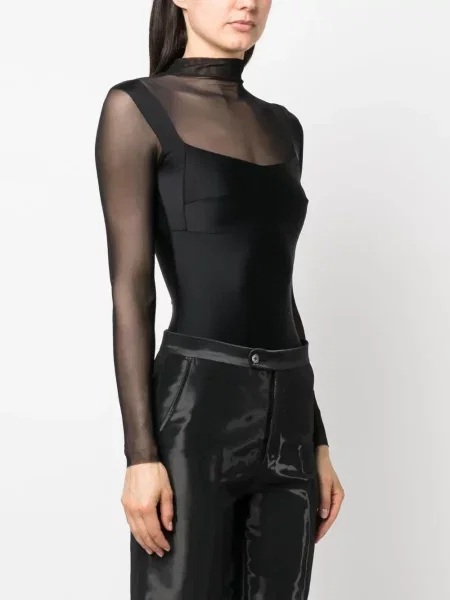 Body Atu Body Couture transparente negru