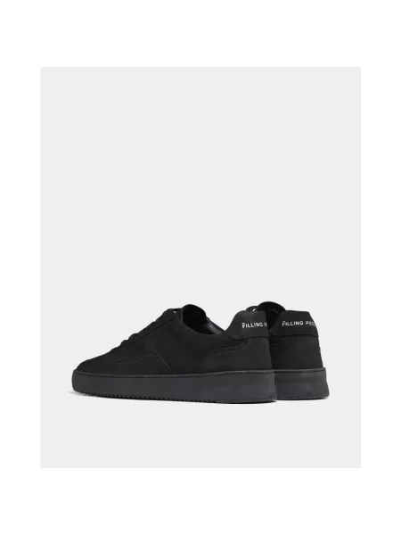 Filling Pieces sneakersy skórzane Mondo Ripple Nubuck czarny