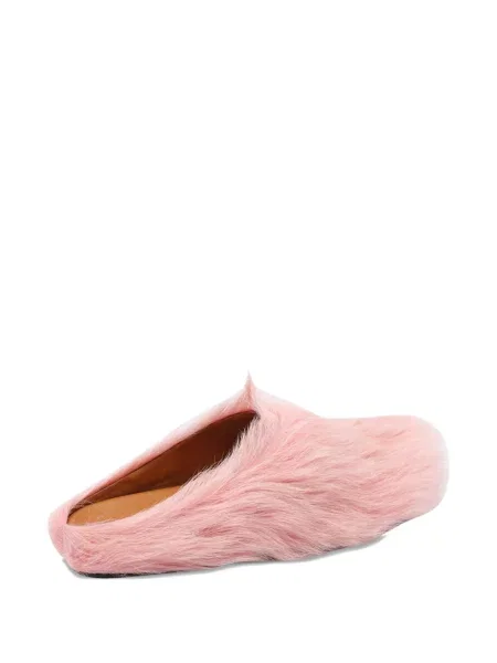 Papuci tip mules Marni slip-on roz