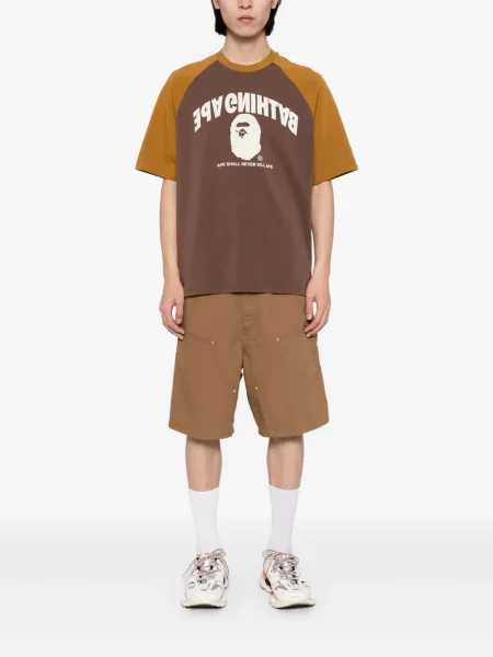 Tricou A Bathing Ape® maro