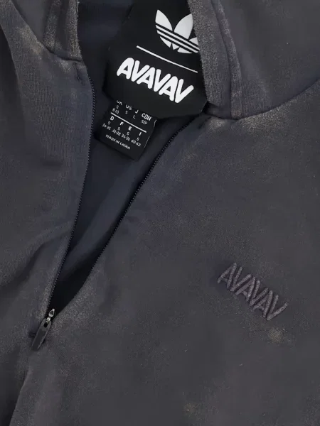 Rochie Avavav cu broderie negru