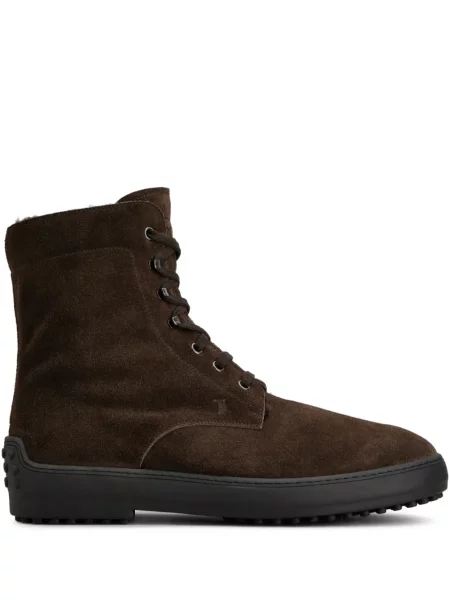 Botine chelsea Tod's din piele de căprioară maro