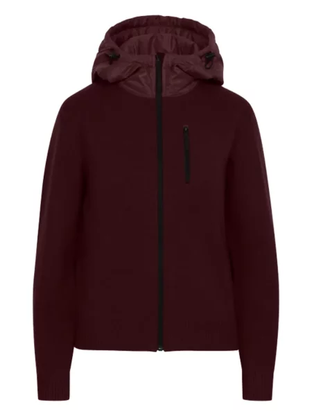 Bluza z kapturem Aztech Mountain ocieplana czerwona