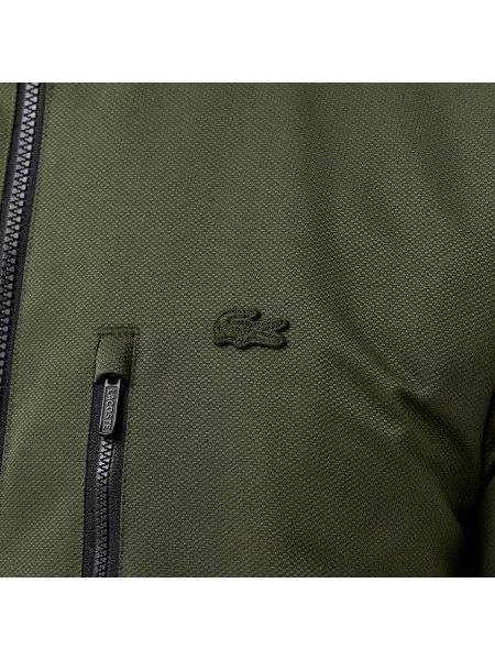 Lacoste Kurtka Regular Fit Z Kołnierzem czarny