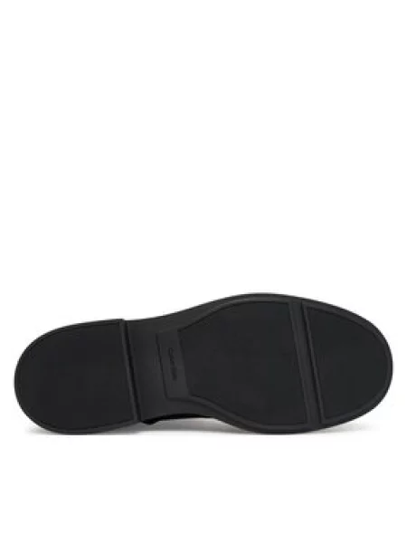 Calvin Klein Gležnjarji Sporty Boot Lace Up Lth črna