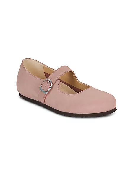 BIRKENSTOCK Odprte balerinke Santa Clarita puder roza
