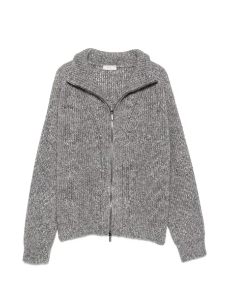 Cardigan Peserico cu paiete gri