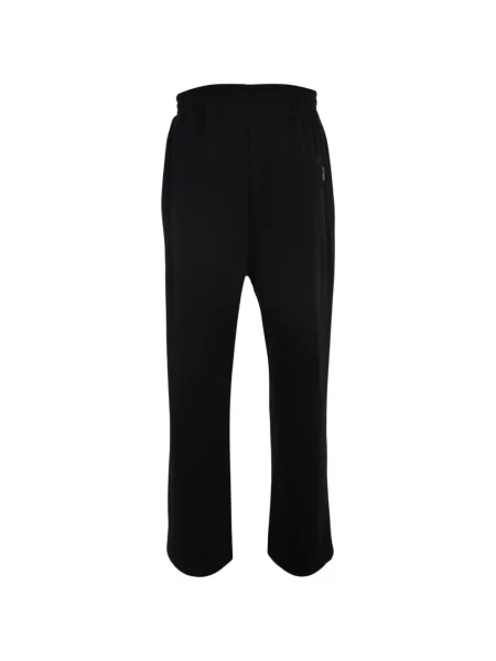 Pantaloni Tee Library cu imagine alergare negru