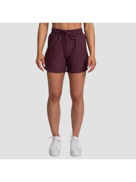 Szorty fitness z TRN fioletowe